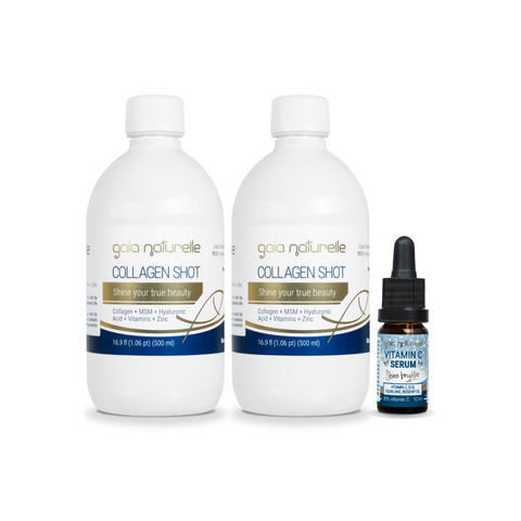 2x Collagen shot & vitamin C serum